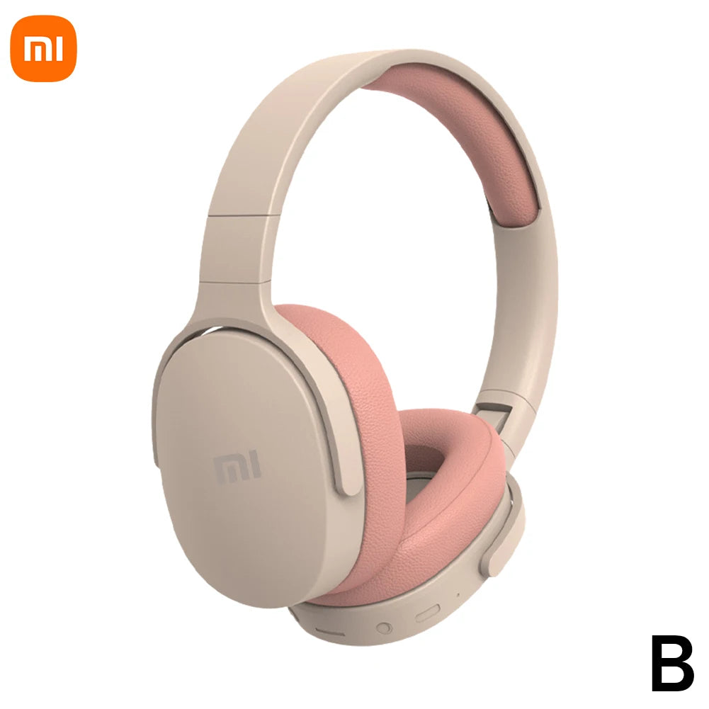 Xiaomi Wireless Bluetooth Headphones over Ear Hifi Stereo Foldable Lightweight Headset Supports TF Cards 3.5Mm Type-C Interface