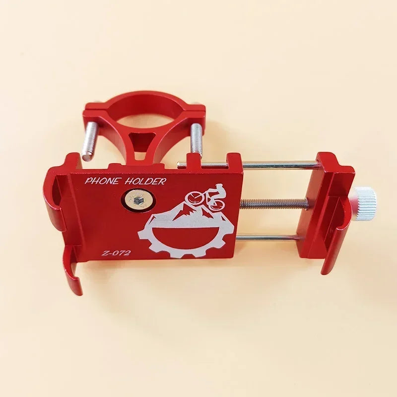 Bicycle Scooter Aluminum Alloy Mobile Phone Holder Mountain Bike Bracket Cell Phone Stand Cycling Accessories