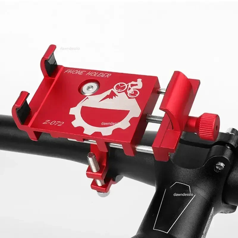 Bicycle Scooter Aluminum Alloy Mobile Phone Holder Mountain Bike Bracket Cell Phone Stand Cycling Accessories