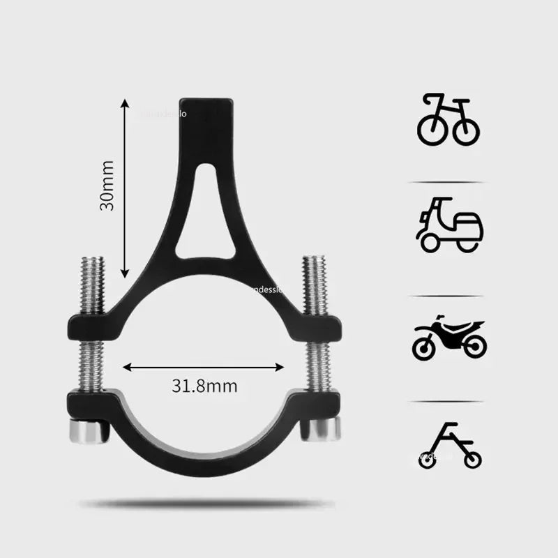 Bicycle Scooter Aluminum Alloy Mobile Phone Holder Mountain Bike Bracket Cell Phone Stand Cycling Accessories