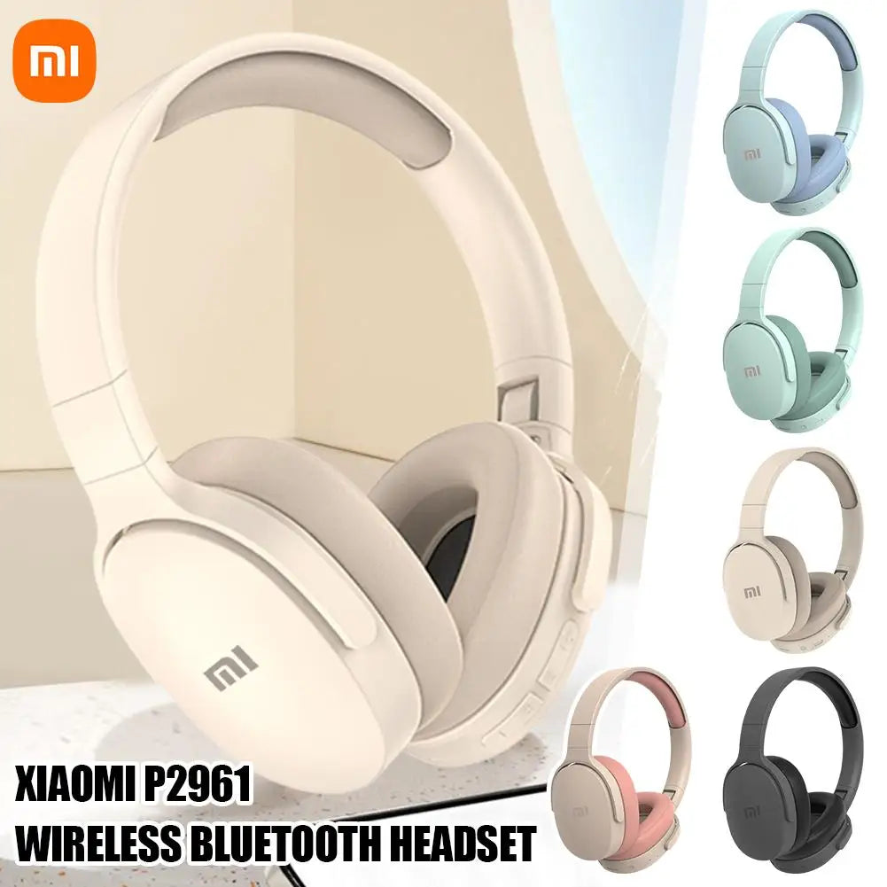 Xiaomi Wireless Bluetooth Headphones over Ear Hifi Stereo Foldable Lightweight Headset Supports TF Cards 3.5Mm Type-C Interface