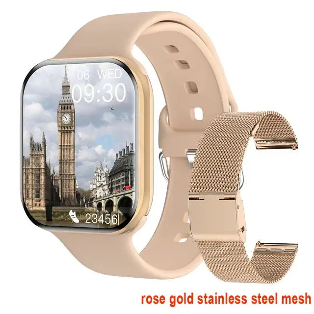 2025 GPS Smart Watch Series 10 for Apple Watch 10 Memory Music Video Bluetooth Call Waterproof NFC Smartwatch for Android IOS