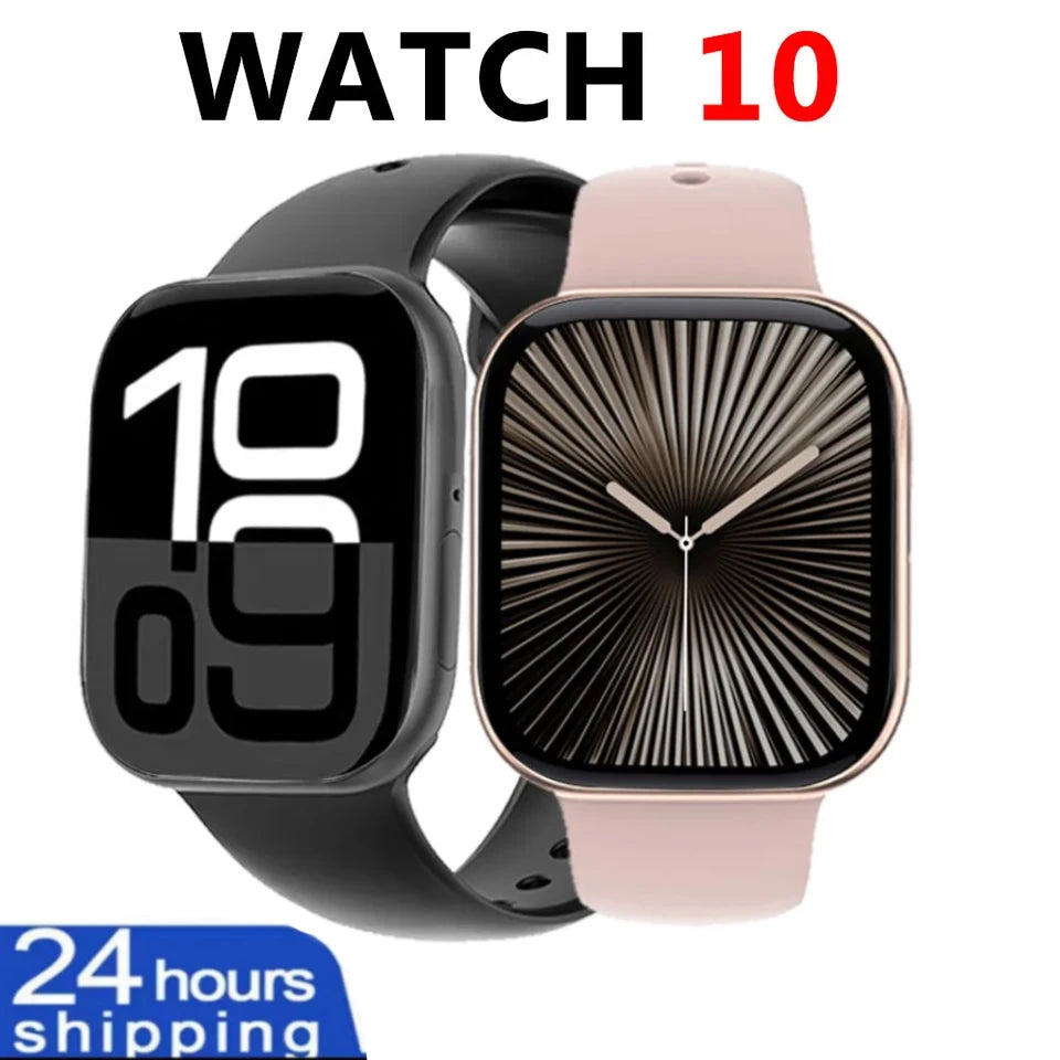 2025 GPS Smart Watch Series 10 for Apple Watch 10 Memory Music Video Bluetooth Call Waterproof NFC Smartwatch for Android IOS