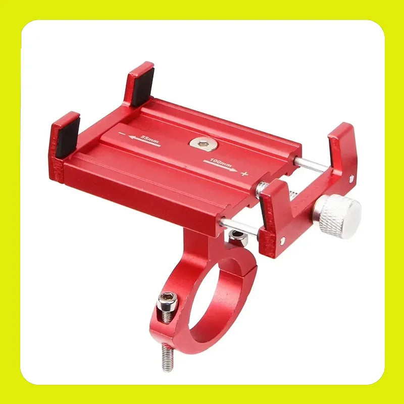 Bicycle Scooter Aluminum Alloy Mobile Phone Holder Mountain Bike Bracket Cell Phone Stand Cycling Accessories