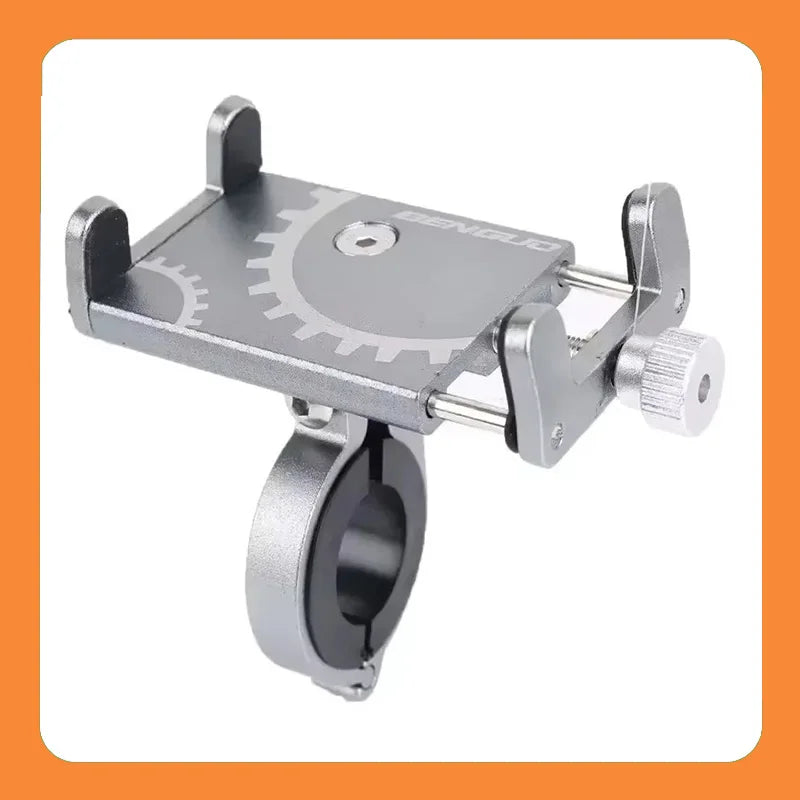 Bicycle Scooter Aluminum Alloy Mobile Phone Holder Mountain Bike Bracket Cell Phone Stand Cycling Accessories