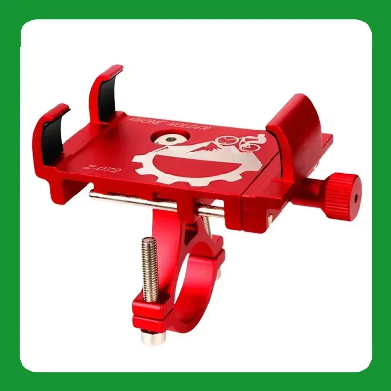 Bicycle Scooter Aluminum Alloy Mobile Phone Holder Mountain Bike Bracket Cell Phone Stand Cycling Accessories